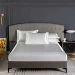 Silk bed cover