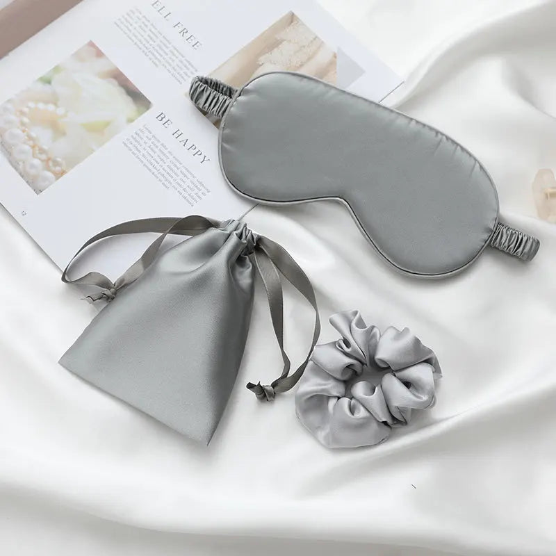 masque de sommeil en soie de murier (cadeau offert)