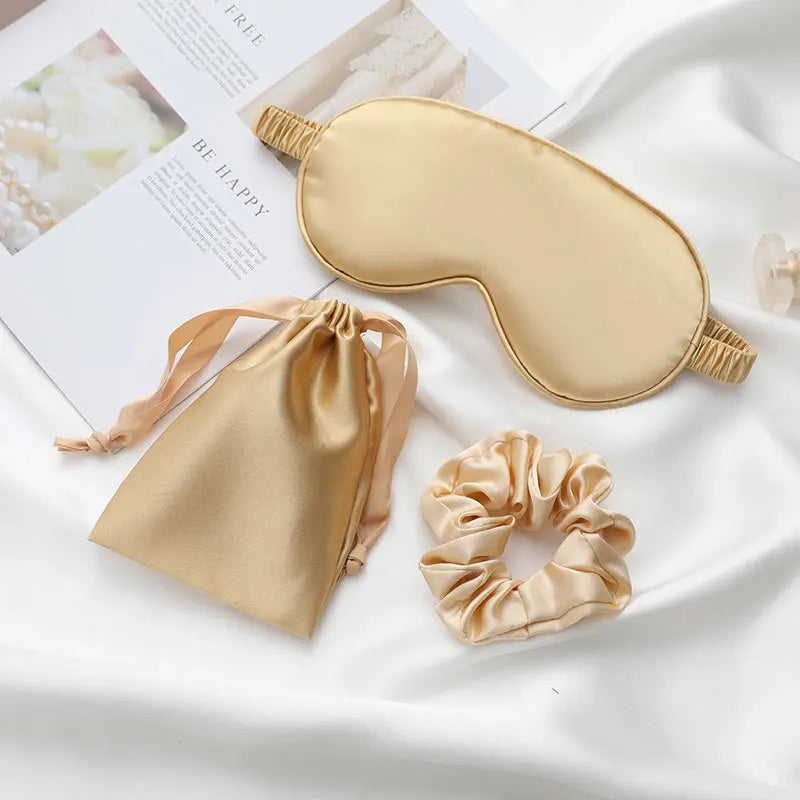 masque de sommeil en soie de murier (cadeau offert)