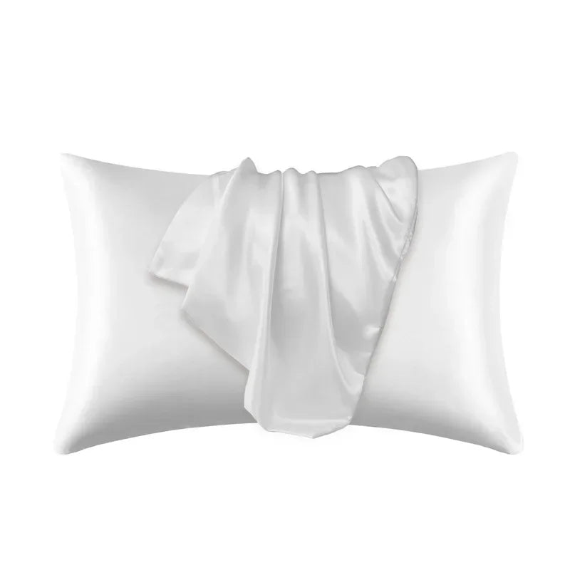 Taie d'oreiller 100% soie 50x70cm rectangulaire