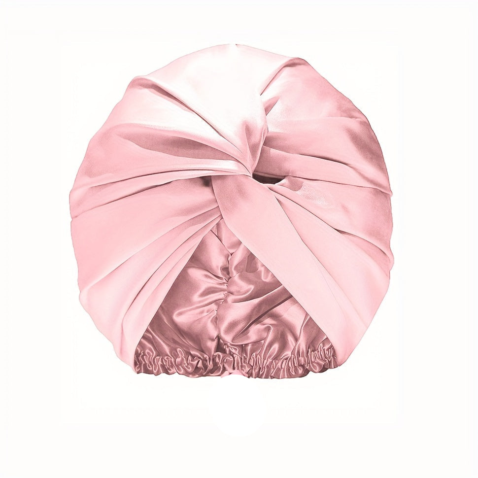 turban de nuit en soie