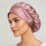Natural silk sleep cap