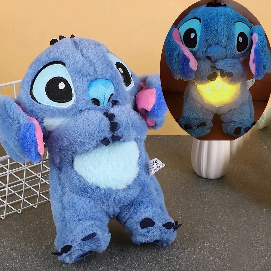 Peluche stitch qui respire