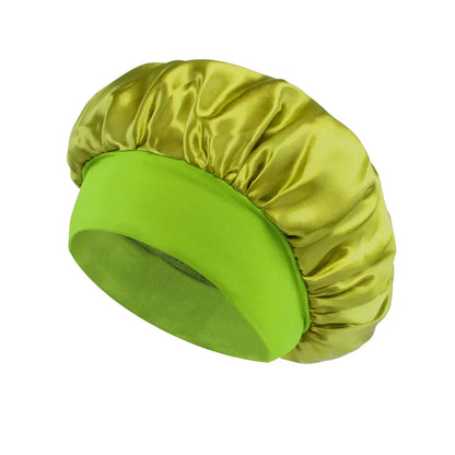 Bonnet de nuit en soie naturelle
