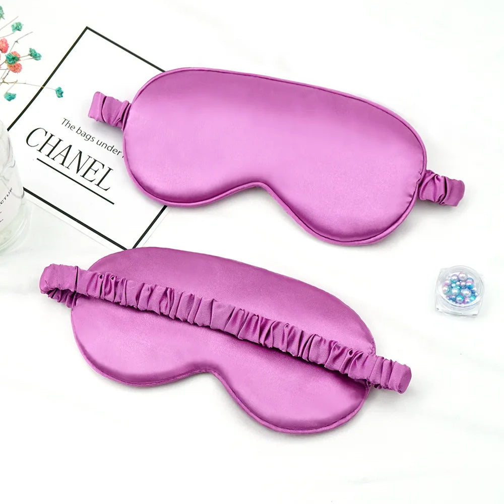 masque de sommeil en soie veritable