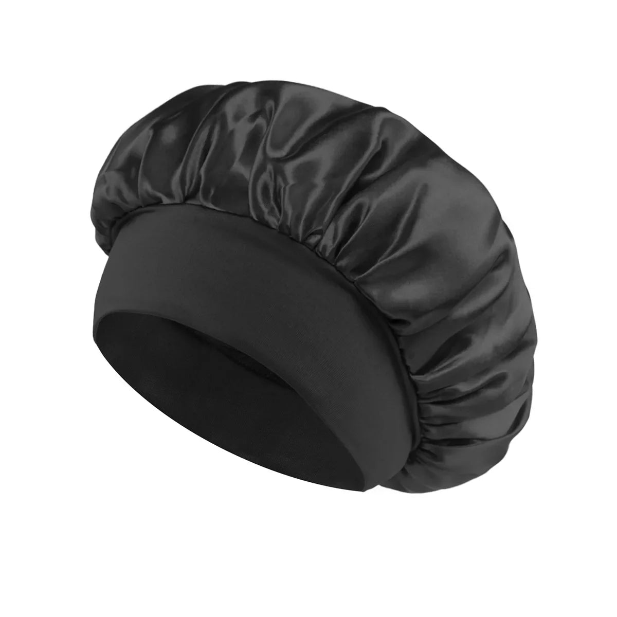 bonnet de nuit en satin homme