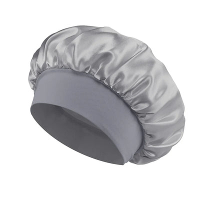 bonnet de nuit en satin homme