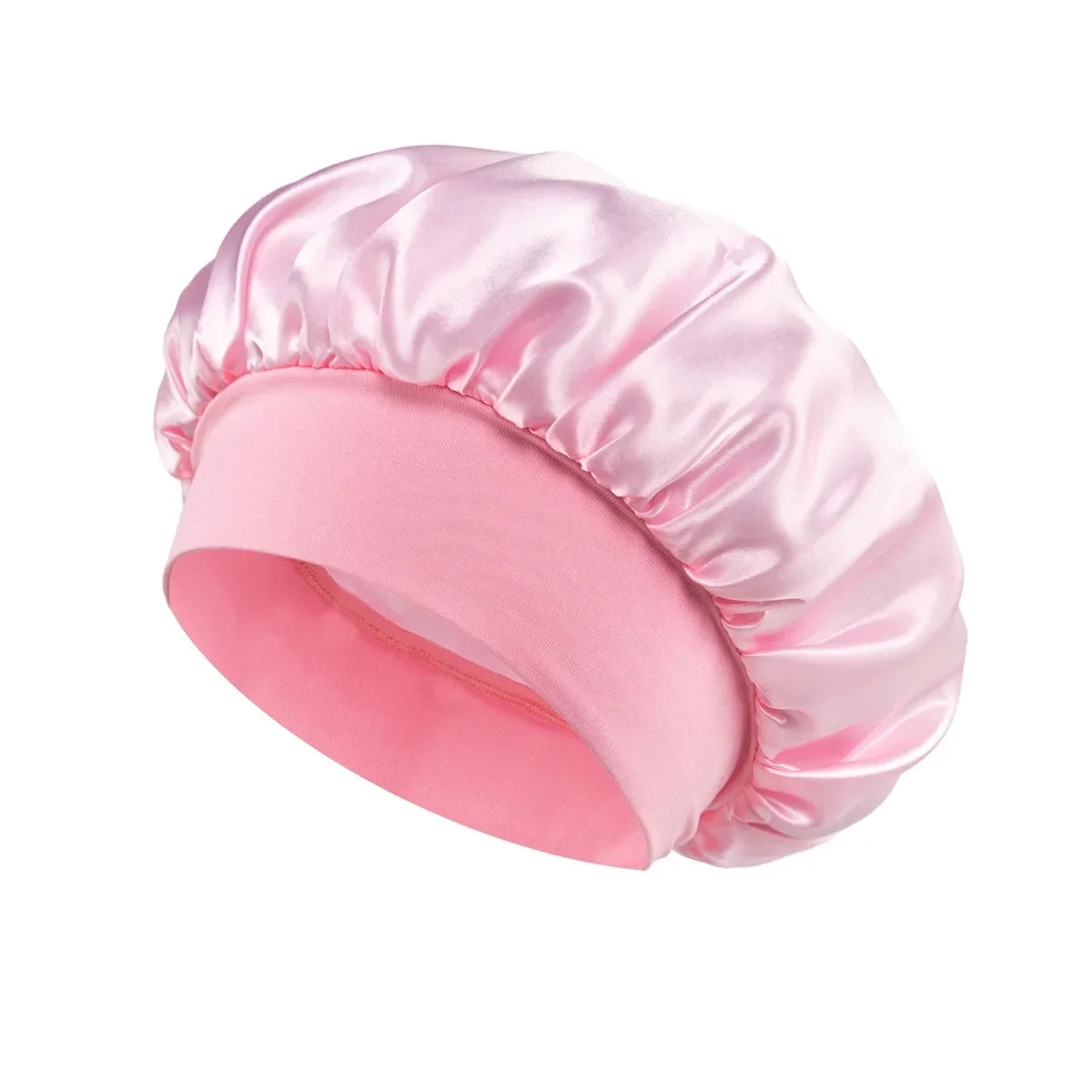 bonnet de nuit en soie cheveux