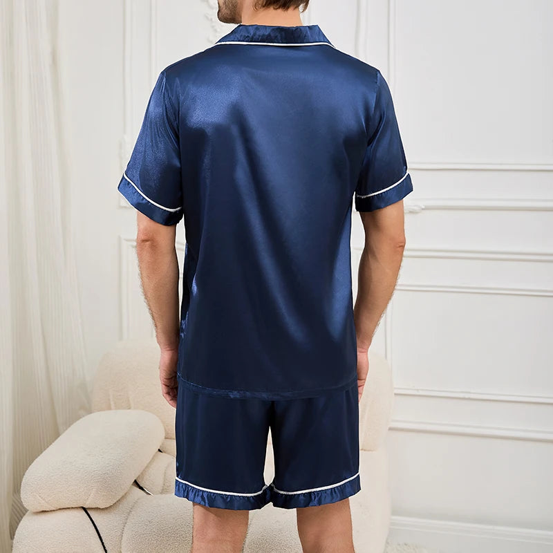 Pyjama en soie homme