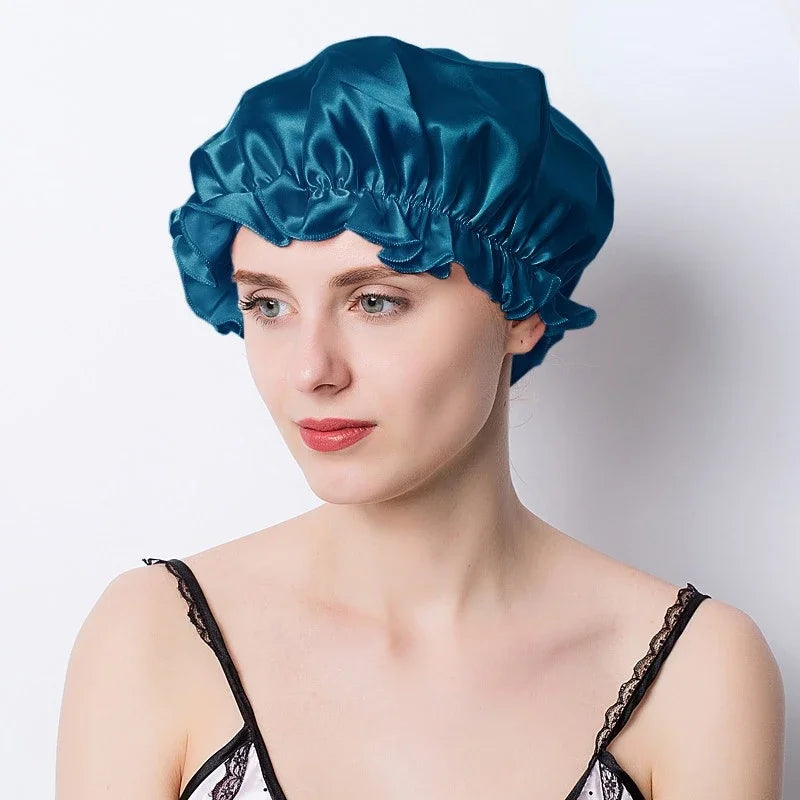 Bonnet de nuit pure soie