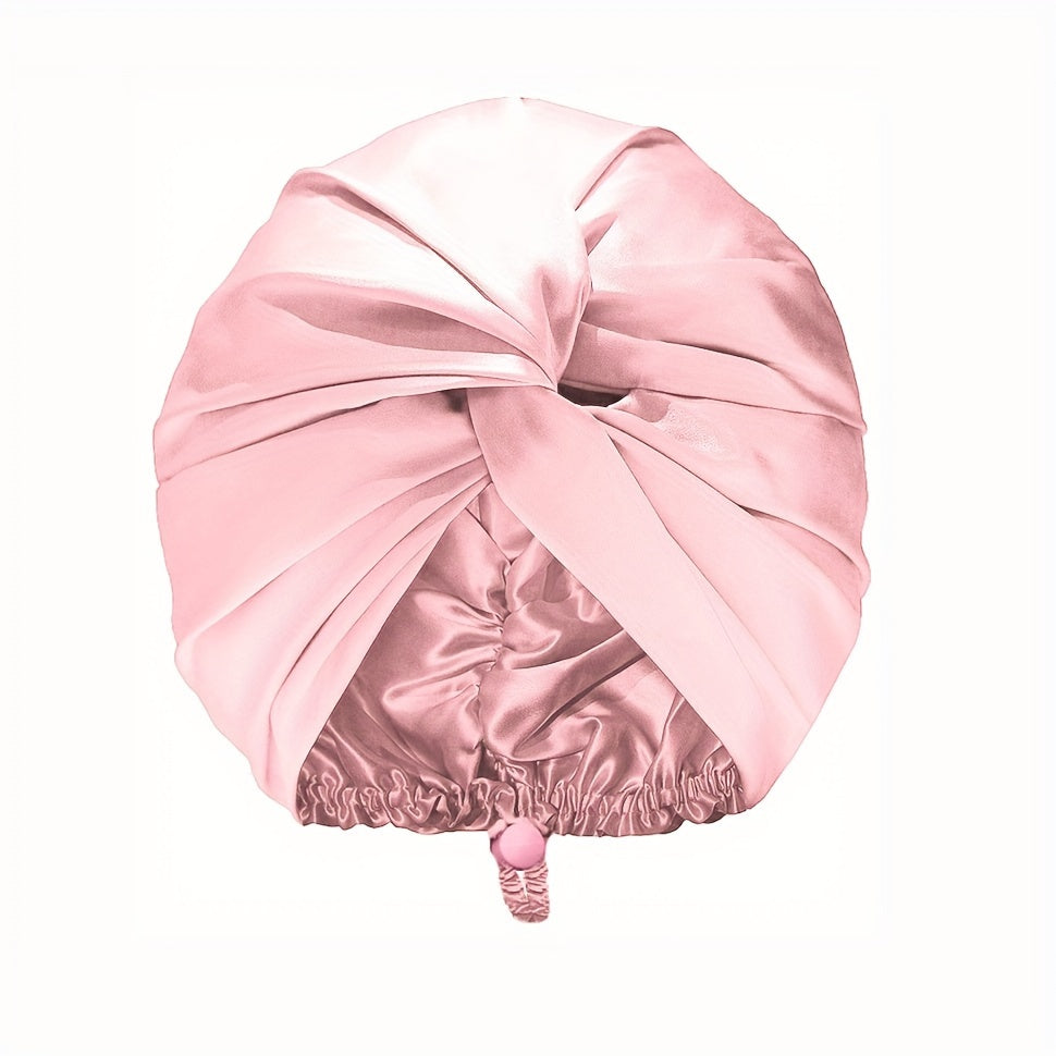 turban de nuit en soie