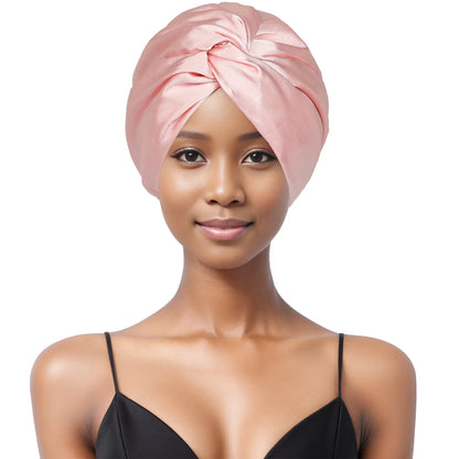 turban en soie cheveux