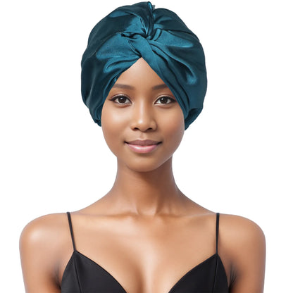 turban en soie pour dormir​